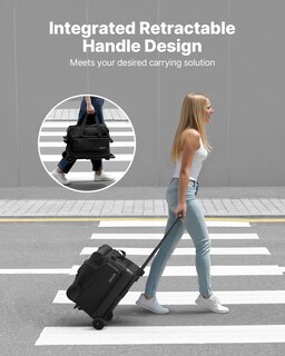 Foto 6 | Foto 6 | Bolso Para Bolas De Boliche Vevor Con Doble Rodillo Para 2 Bolas Con Ruedas Y Asa - Venta Internacional.