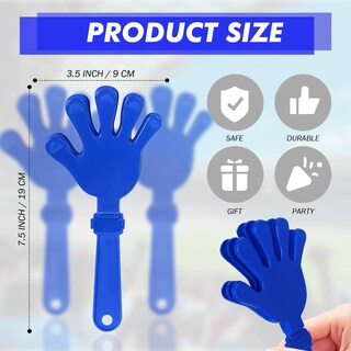 Foto 2 | Foto 2 | Bocinas De Mano Plásticas 20 Piezas En Azul Y Blanco - Venta Internacional.