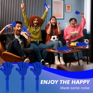 Foto 7 | Foto 7 | Bocinas De Mano Plásticas 20 Piezas En Azul Y Blanco - Venta Internacional.