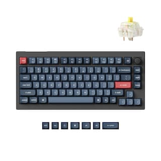 Foto 1 | Foto 1 | Teclado Mecánico Keychron V1 Max 75% Rgb Gateron Banana - Venta Internacional.