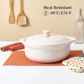 Foto 5 | Foto 5 | Placemats Leetaltree Naranja Juego De 6 Resistentes Al Calor Y Antideslizantes - Venta Internacional.