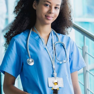 Foto 7 | Foto 7 | Llavero Con Luz Lego Minifigura Chef Mujer Con Linterna - Venta Internacional.