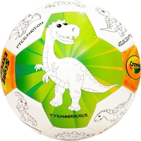 Balón De Fútbol Crayola Cray300bl Dinosaurio Oficial Talla 5 Para Niños - Venta Internacional.
