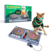 Bloc De Notas Para Dj Cat Toy De Relable Con 2 Ruedas Para Rascar - Venta Internacional.