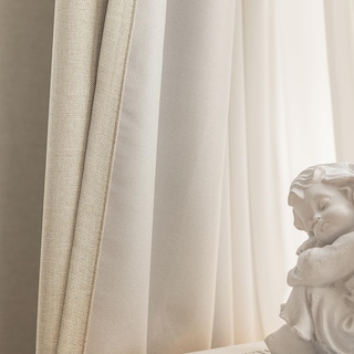 Foto 5 | Foto 5 | Cortina Jinchan con Filtro de Luz 274 cm Beige - Venta Internacional