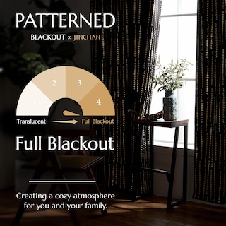 Foto 4 | Foto 4 | Cortinas Boho Jinchan Fases Lunares 213x214cm Negro - Venta Internacional