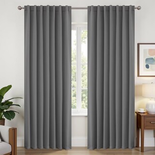 Foto 1 | Foto 1 | Cortinas Joydeco 214x213cm Blackout Gris - Venta Internacional
