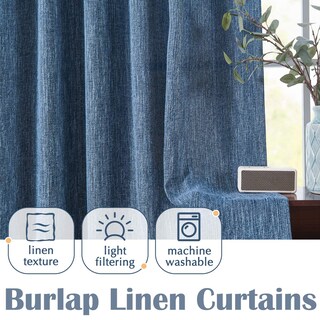 Foto 3 | Foto 3 | Cortina Jinchan con Filtro de Luz 274 cm Azul- Venta Internacional