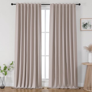 Foto 1 | Foto 1 | Cortinas Joydeco Blackout 183x183 Cm Sandshell - Venta Internacional
