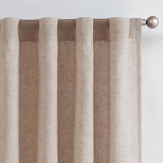 Foto 2 | Foto 2 | Cortina Jinchan con Filtro de Luz 100x213 Cm Beige - Venta Internacional