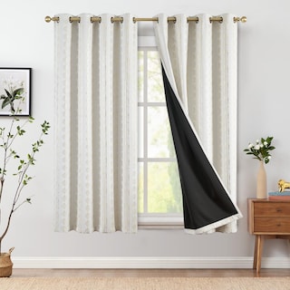 Foto 2 | Foto 2 | Cortina Jinchan con Filtro de Luz 180x183 Beige - Venta Internacional