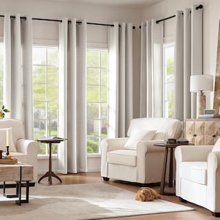 Foto 1 | Foto 1 | Cortina Jinchan con Filtro de Luz 244 cm Beige - Venta Internacional