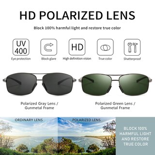 Foto 2 | Foto 2 | Gafas de Sol Sungait para Hombre 2 Pack - Venta Internacional