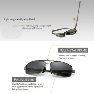 Foto 4 | Foto 4 | Gafas de Sol Sungait para Hombre 2 Pack - Venta Internacional