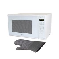 Combo Microondas Panasonic Nn-sb636wruh Inverter De 36 Litros (1.3ft³ / 1100w) Color Blanco + Guante De Cocina.
