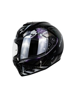 Foto 3 | Foto 3 | Casco Integral De Moto Scorpion Exo 391 Cuttler Morado/ Negro