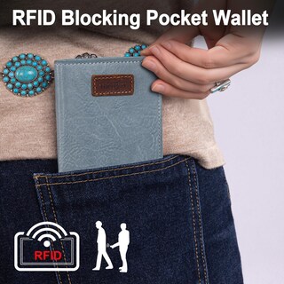 Foto 4 | Foto 4 | Billetera Montana West X Wrangler Para Mujer Con Rfid Y Monedero - Venta Internacional.