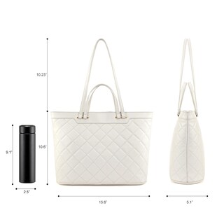 Foto 5 | Foto 5 | Bolsa Tote Montana West Acolchada De Cuero Vegano Para Mujeres - Venta Internacional.