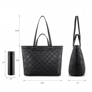 Foto 5 | Foto 5 | Bolsa Tote Montana West Acolchada Para Mujer Piel Vegana 2025 - Venta Internacional.