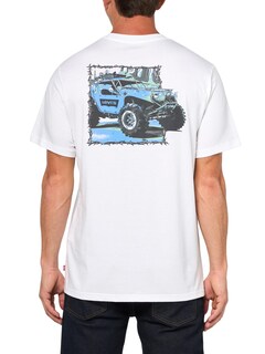 Foto 2 | Foto 2 | Remera Levi's Graphic Tees Canyon Buggy Blanca Para Hombre - Venta Internacional.