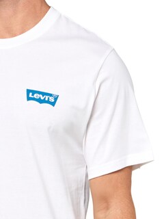 Foto 3 | Foto 3 | Remera Levi's Graphic Tees Canyon Buggy Blanca Para Hombre - Venta Internacional.