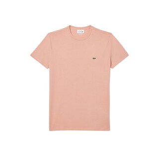 Foto 3 | Foto 3 | Remera Lacoste Para Hombre Cuello Redondo Manga Corta Beige Algodón Pima - Venta Internacional.