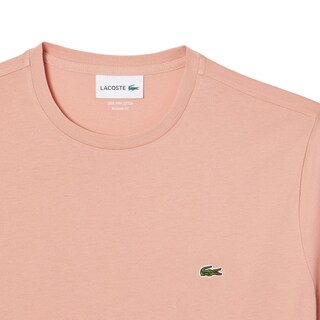 Foto 4 | Foto 4 | Remera Lacoste Para Hombre Cuello Redondo Manga Corta Beige Algodón Pima - Venta Internacional.