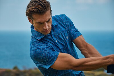 Foto 4 | Foto 4 | Camisa Polo De Golf Izod Swingflex Elite Para Hombre Azul Talla L - Venta Internacional.