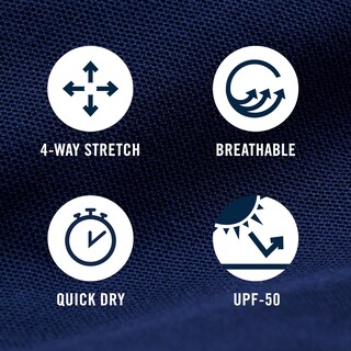 Foto 6 | Foto 6 | Camisa Polo De Golf Izod Swingflex Elite Para Hombre Azul Talla L - Venta Internacional.