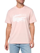 Remera Lacoste Para Hombre Cuello Redondo Ajuste Clásico Nidus - Talle Large - Venta Internacional.