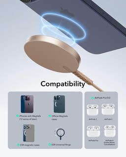 Foto 5 | Foto 5 | Cargador Inalámbrico Esr Halolock Mini 15w Para Iphone Con Magsafe - Venta Internacional.