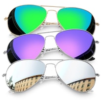 Gafas De Sol Polarizadas Joopin Pack De Tres Estilo Aviador Uv400 Para Hombre Y Mujer - Venta Internacional.
