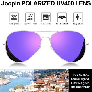 Foto 4 | Foto 4 | Gafas De Sol Joopin Espejo Militar Polarizadas Uv400 Unisex 3 Paquetes - Venta Internacional.