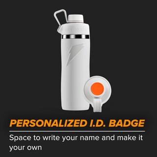 Foto 5 | Foto 5 | Botella De Agua Gatorade 'overtime' De Acero Inoxidable 650 Ml Gris - Venta Internacional.