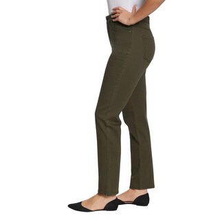 Foto 3 | Foto 3 | Jeans Gloria Vanderbilt Amanda Elásticos En Denim Verde Talla 10 - Venta Internacional.