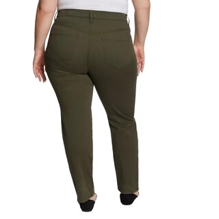 Foto 7 | Foto 7 | Jeans Gloria Vanderbilt Amanda Elásticos En Denim Verde Talla 10 - Venta Internacional.