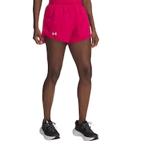 Shorts Under Armour Para Mujer Fly En Fucsia Sombreado Talla Mediana - Venta Internacional.