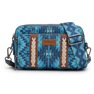 Foto 1 | Foto 1 | Bolso Cruzado Montana West Wrangler Boho Azteca Azul Marino Para Mujer - Venta Internacional.