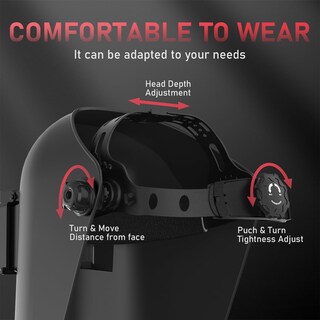 Foto 4 | Foto 4 | Casco De Soldadura Yeswelder Cuchara De Azúcar Ligera Y Duradera - Venta Internacional.