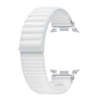 Correa De Tela Para Samsung Galaxy Watch Serie 8 Color Blanco Talla S/m - Venta Internacional.