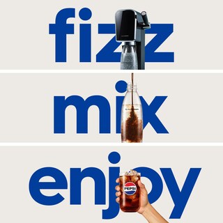 Foto 2 | Foto 2 | Sodastream Art Máquina Para Agua Con Gas Negra Con Paquete De 3 Co2 - Venta Internacional.