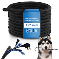 Tubería Trenzada Ignífuga Para Cables Wire Loom De 30 M - Venta Internacional.