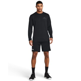 Foto 2 | Foto 2 | Shorts Under Armour Train Stretch 2.0 Para Hombre Negro/blanco - Venta Internacional.