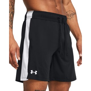 Foto 3 | Foto 3 | Shorts Under Armour Train Stretch 2.0 Para Hombre Negro/blanco - Venta Internacional.