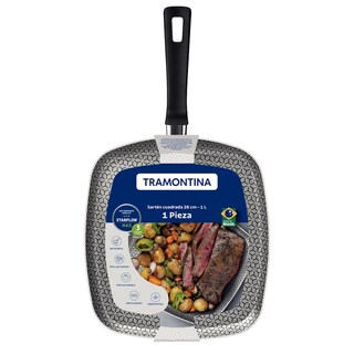 Foto 3 | Foto 3 | Sartén Cuadrado 26 Cm Aluminio Antiadherente Tramontina 27817/764