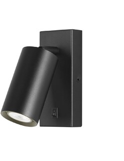 Foto 2 | Foto 2 | Estevez Luminario De Lectura Orientable Era Sobreponer Muro Gu10 Acabado Negro