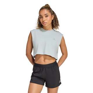 Foto 1 | Foto 1 | Playera Corta De Running Adi365 Essentials Adidas Verde Mujer