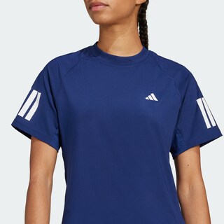 Foto 4 | Foto 4 | Camiseta De Tenis Club Climacool Con Las 3 Franjas Adidas Azul Mujer