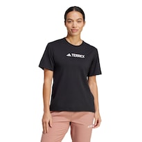 Playera Con Logo Terrex Classic Adidas Negro Mujer