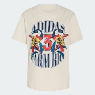 Foto 7 | Foto 7 | Playera Graphic Adidas X Farm Rio Adidas Gris Mujer